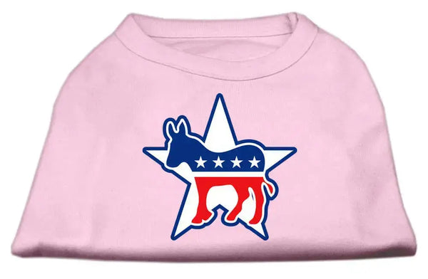 Democrat-Screen-Print-Shirts-Light-Pink-M-GreatEagleInc-319005616