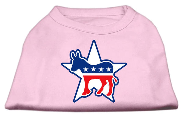 Democrat Screen Print Shirts Light Pink Xxxl Default Title