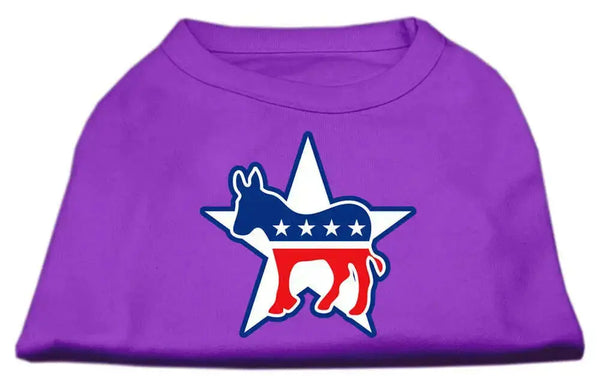 Democrat-Screen-Print-Shirts-Purple-Xxl-GreatEagleInc-319008345