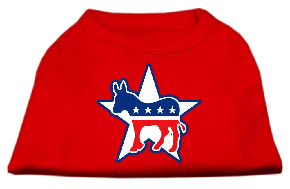 Democrat-Screen-Print-Shirts-Red-Xxxl-GreatEagleInc-319009242