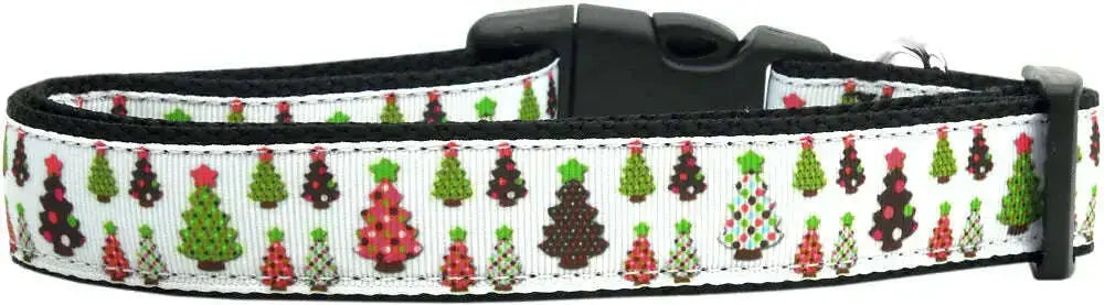 Designer-Christmas-Trees-Nylon-Cat-Collar-GreatEagleInc-318922164
