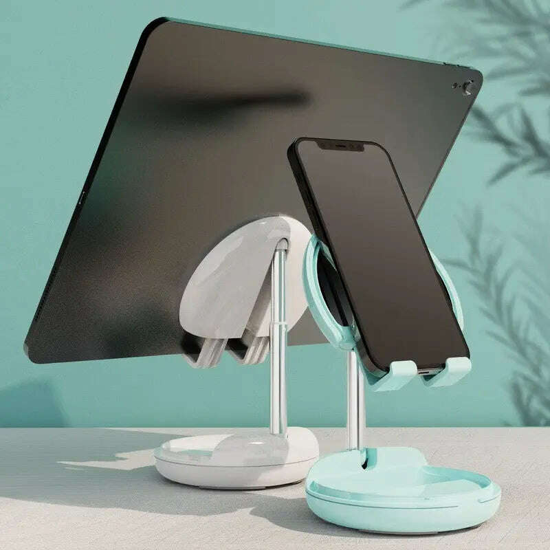Desktop-Mobile-Phone-Stand-Makeup-Mirror-Mobile-Phone-Tablet-Universal-Stand-Creative-Telescopic-Folding-Lazy-Net-Red-Stand-GreatEagleInc-333996120