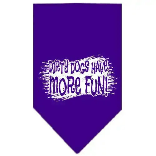 Dirty-Dog-Screen-Print-Bandana-Purple-Small-GreatEagleInc-319355165