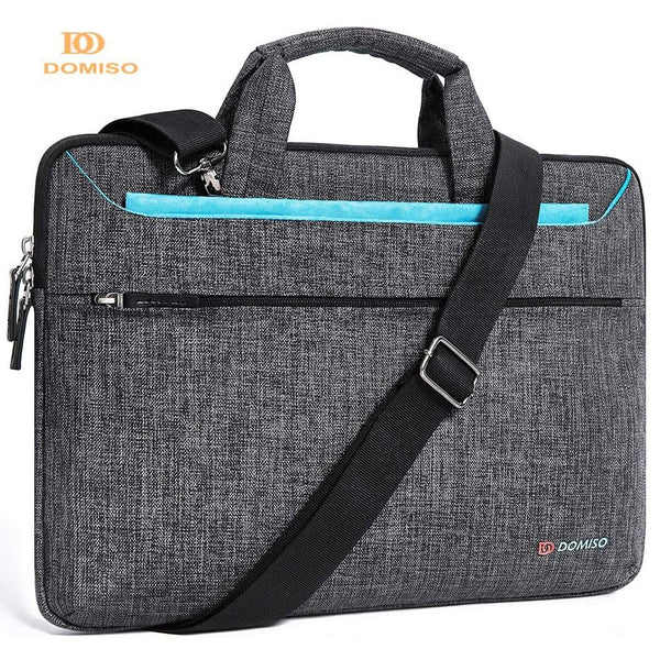 Domiso Multi-use Fashion Laptop Sleeve With Handle Splashproof Shockproof Notebook Computer Bag For 14" 15.6" inch Laptop Bag