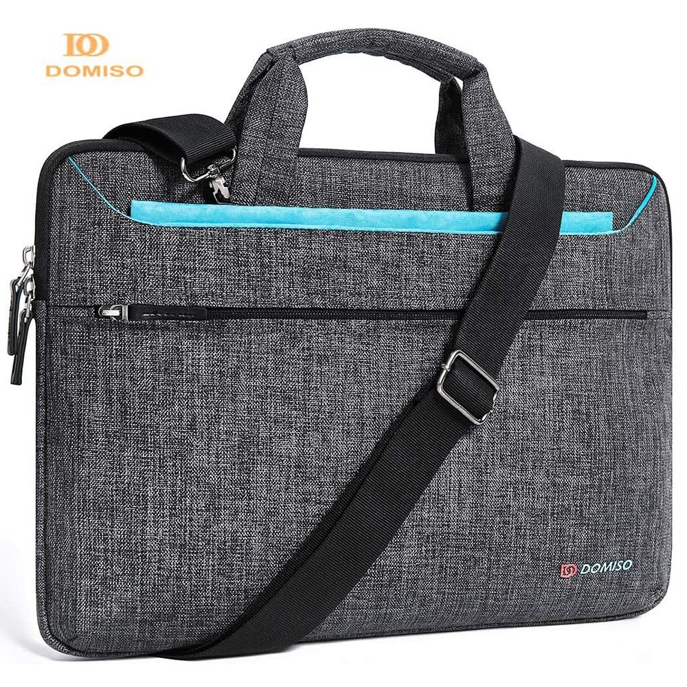 Domiso Multi-use Fashion Laptop Sleeve With Handle Splashproof Shockproof Notebook Computer Bag For 14" 15.6" inch Laptop Bag