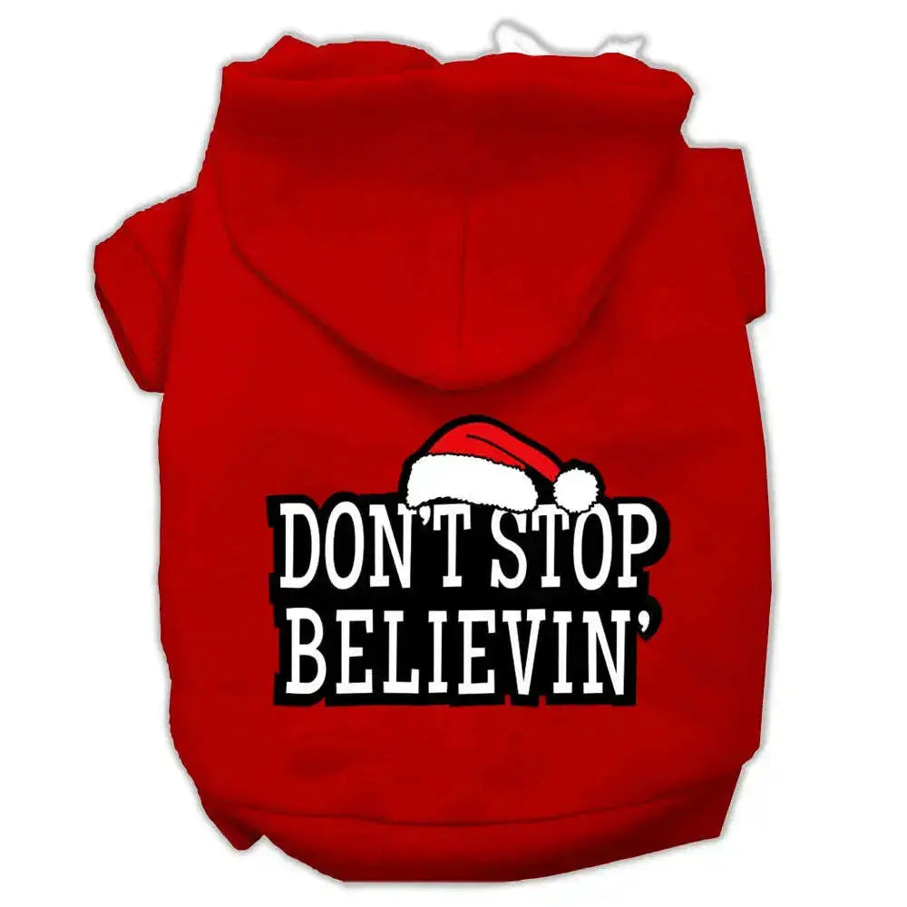 Don_t-Stop-Believin_-Screenprint-Pet-Hoodies-Red-Size-Xxl-GreatEagleInc-319392092