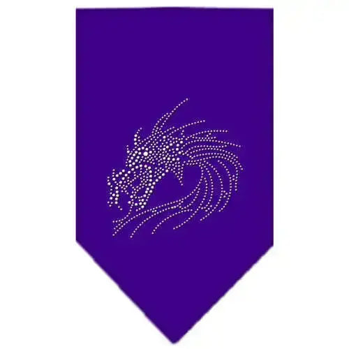 Dragon-Rhinestone-Bandana-Purple-Small-GreatEagleInc-319315978