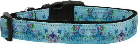 Dreamy-Blue-Nylon-Cat-Collar-GreatEagleInc-333701119