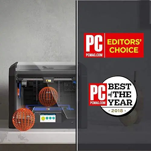 Dremel DigiLab 3D45 Award Winning 3D Printer w/Filament, PC & MAC OS, Chromebook, iPad Compatible, Network-Friendly, Built-in HD Camera, Heated Build Plate, Nylon, ECO ABS, PETG, PLA Print Capability