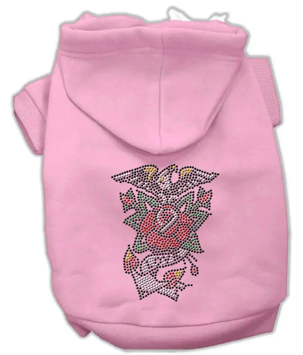 Eagle-Rose-Nailhead-Hoodies-Pink-Xl-GreatEagleInc-333759336