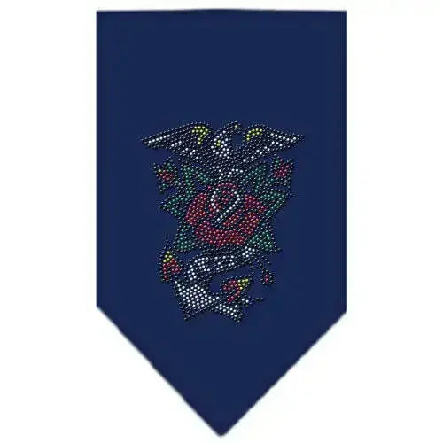 Eagle-Rose-Rhinestone-Bandana-Navy-Blue-Large-GreatEagleInc-319314832