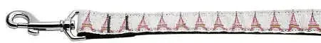 Eiffel-Tower-Nylon-Dog-Leash-3-8-Inch-Wide-6ft-Long-GreatEagleInc-318923370