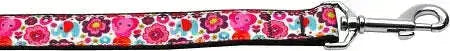 Elephant-Elefun-Nylon-Dog-Leash-3-8-Inch-Wide-6ft-Long-GreatEagleInc-318904145