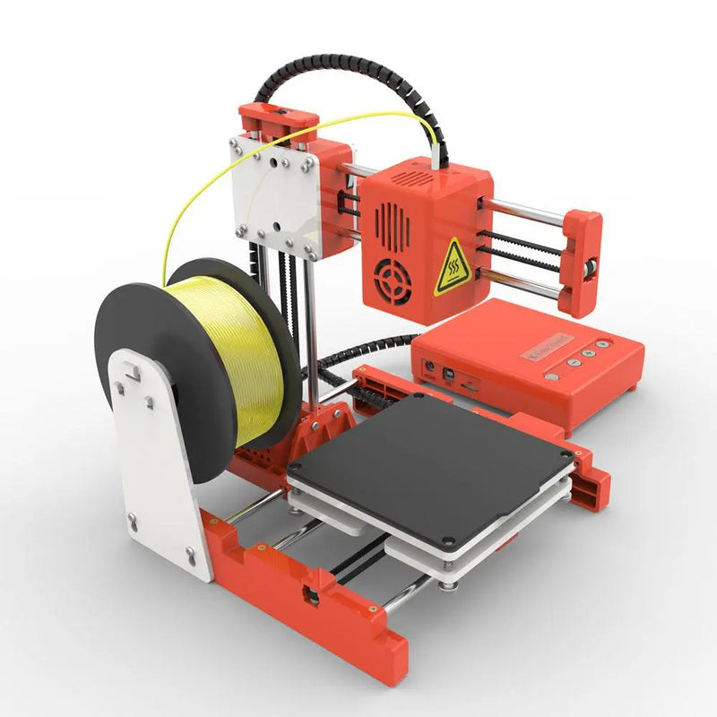 FDBRO Mini 3D Ender-X1 3D Printer Upgraded Magnetic Build Plate Resume Power Failure Printing DIY KIT Mean Well Power Supply GreatEagleInc
