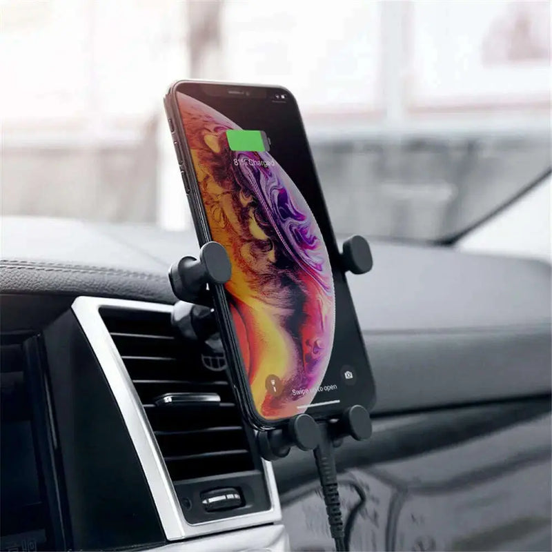 FLOVEME-Car-Phone-Holder-Air-Vent-Mount-Gravity-Auto-Lock-360o-Rotation-for-iPhone-XS-Max-Xiaomi-Banggood-318399923