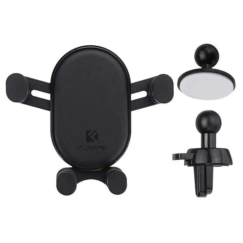 FLOVEME-Car-Phone-Holder-Air-Vent-Mount-Gravity-Auto-Lock-360o-Rotation-for-iPhone-XS-Max-Xiaomi-Banggood-318400554