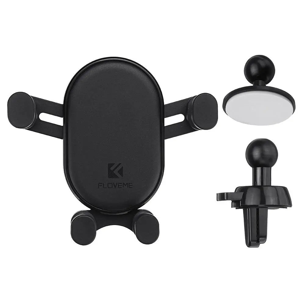 FLOVEME Car Phone Holder Air Vent Mount Gravity Auto Lock 360° Rotation for iPhone XS Max / Xiaomi