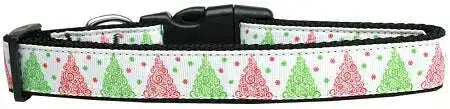 Fancy-Schmancy-Christmas-Tree-Nylon-Dog-Collar-Sm-GreatEagleInc-320016476