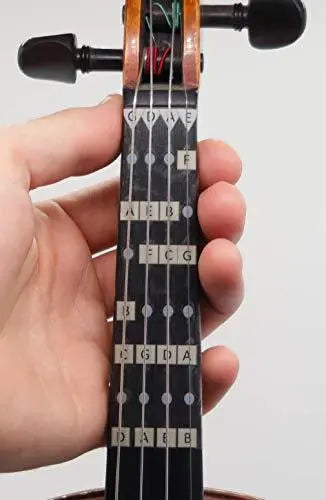 Fantastic Violin Finger Guide - All Notes Guide for Full (4/4) Size Violin Fiddle - More Sizes Available