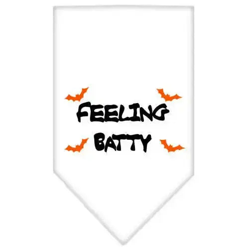 Feeling-Batty-Screen-Print-Bandana-White-Large-GreatEagleInc-318553464