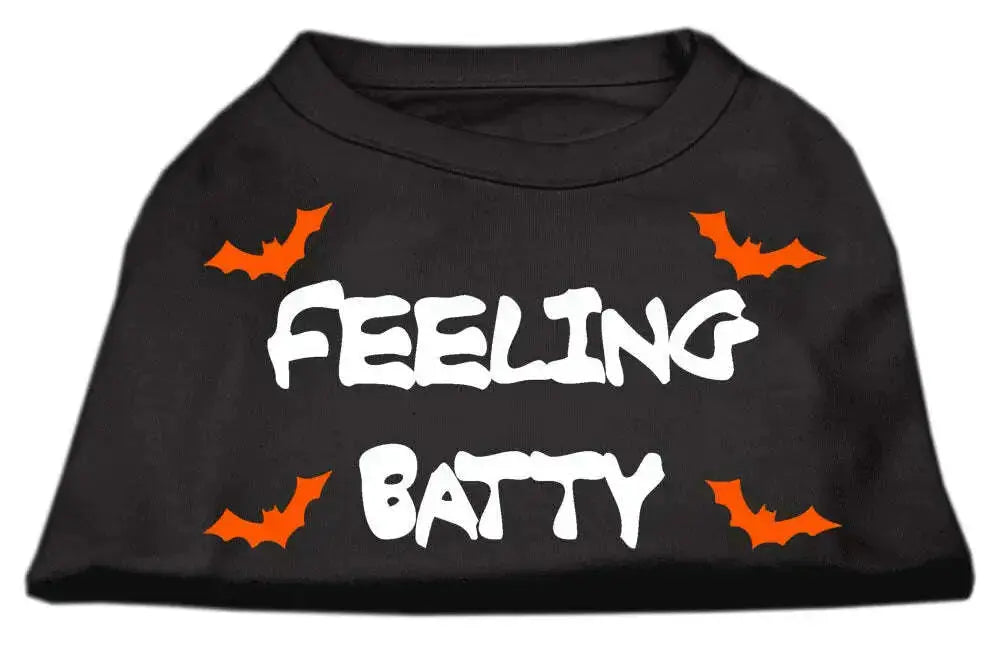 Feeling-Batty-Screen-Print-Shirts-Black-Xs-GreatEagleInc-318834438
