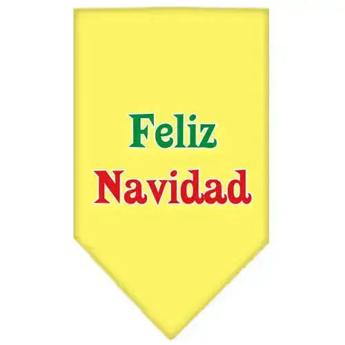 Feliz-Navidad-Screen-Print-Bandana-Yellow-Large-GreatEagleInc-333835351