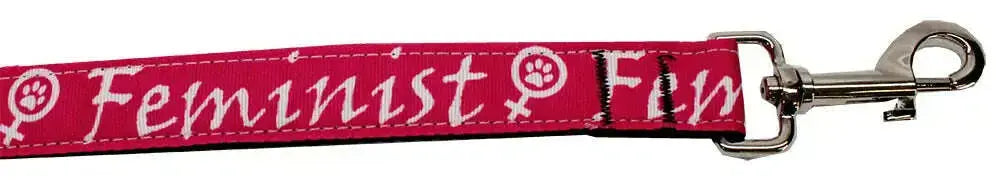 Feminist-Nylon-Pet-Leash-1in-By-4ft-GreatEagleInc-334328435