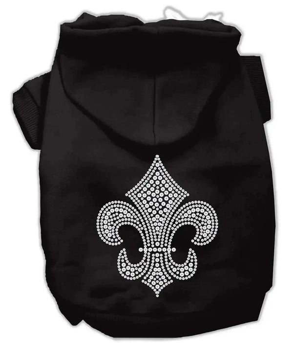 Fleur-De-Lis-Hoodies-Black-L-GreatEagleInc-319485519