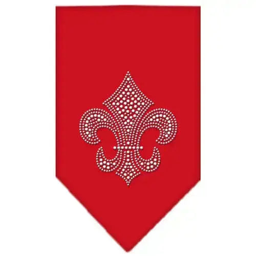 Fleur-De-Lis-Rhinestone-Bandana-Red-Large-GreatEagleInc-319309052