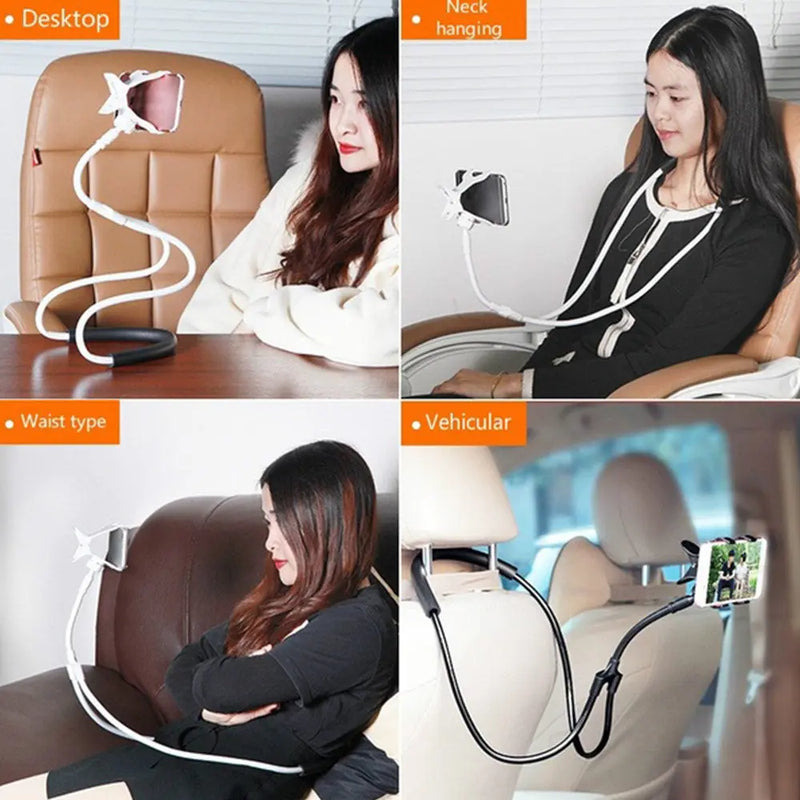 Flexible Mobile Phone Holder Hanging Neck Lazy Holder Bracket Bed 360 Degree Phones Holder Stand For iPhone 11
