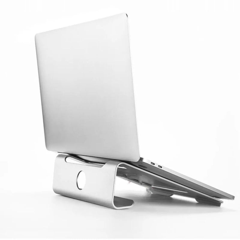 Folding Laptop Stand Support for MacBook Air Pro Stand Cooling Adjustable Desk Stand Tablet Holder for Lenovo Asus Dell (Dark Gray) - GreatEagleInc