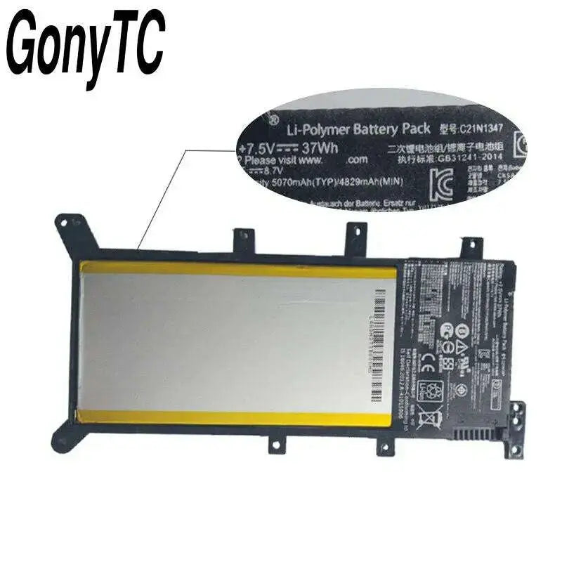 GONYTC-7.5V-37WH-C21N1347-New-Original-Laptop-Battery-For-ASUS-X554L-X555-X555L-X555LA-X555LD-X555LN-X555MA-2ICP4-63-134-_Black_-GreatEagleInc-317839623