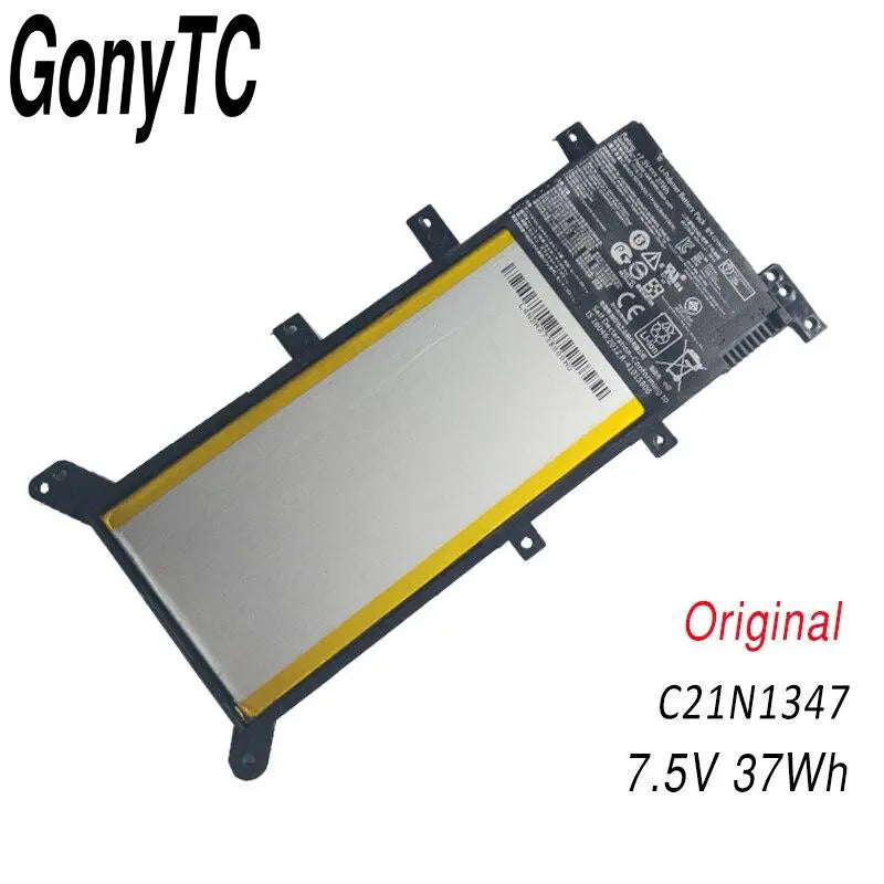 GONYTC 7.5V 37WH C21N1347 New Original Laptop Battery For ASUS X554L X555 X555L X555LA X555LD X555LN X555MA 2ICP4/63/134 (Black) - GreatEagleInc
