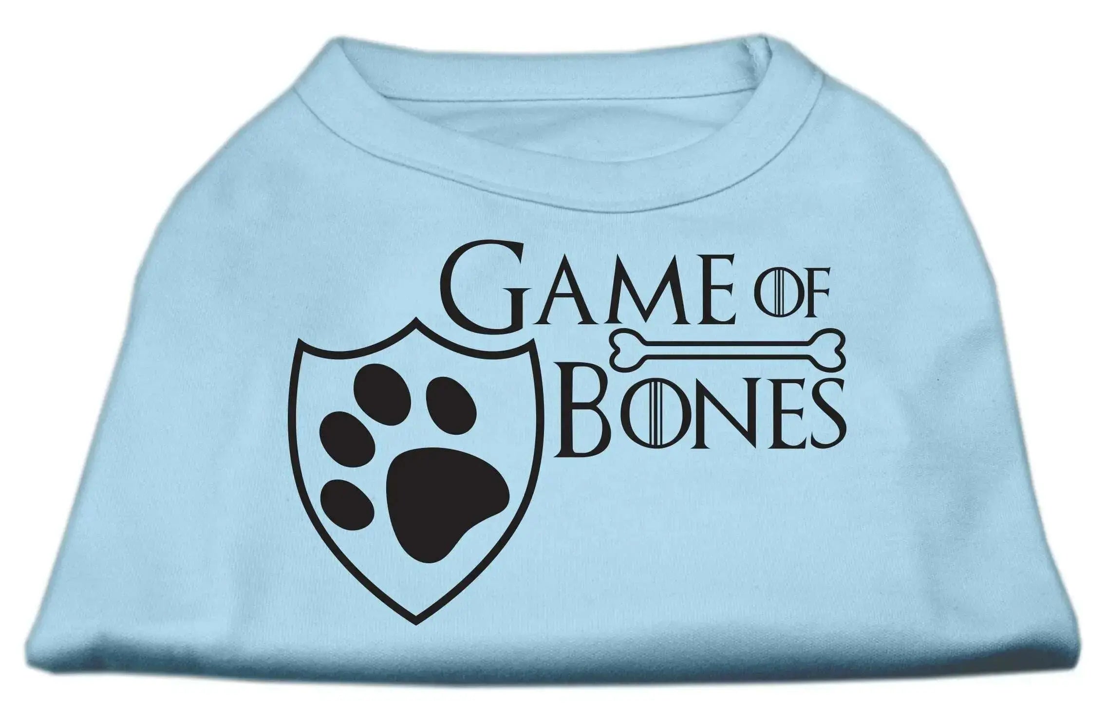 Game-Of-Bones-Screen-Print-Dog-Shirt-Baby-Blue-Lg-GreatEagleInc-334265897