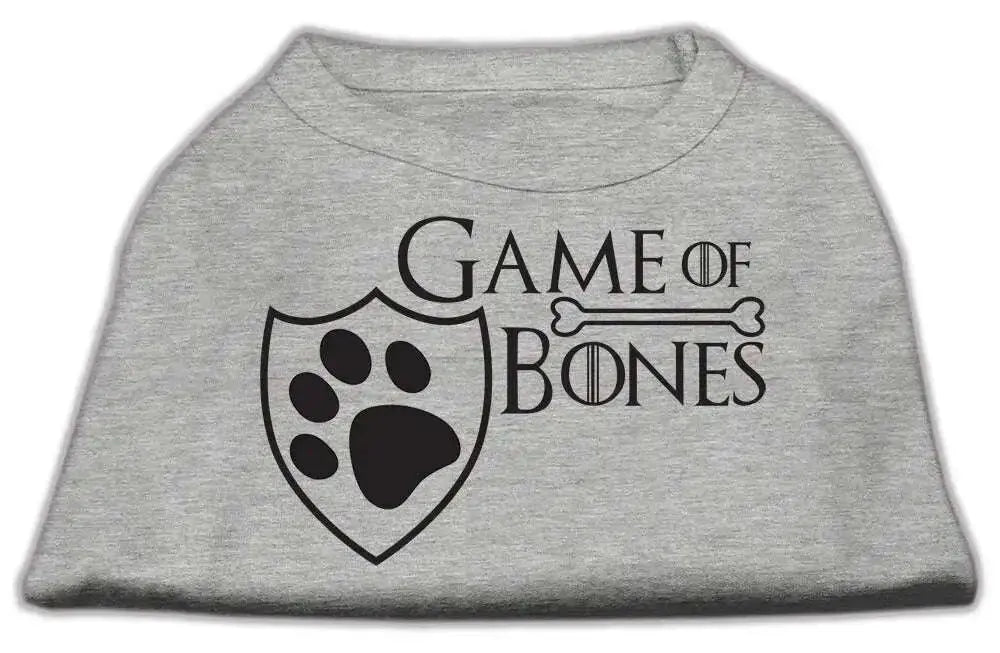 Game-Of-Bones-Screen-Print-Dog-Shirt-Grey-Lg-GreatEagleInc-334266352