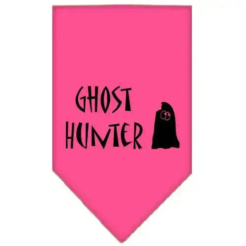 Ghost-Hunter-Screen-Print-Bandana-Bright-Pink-Large-GreatEagleInc-319207272