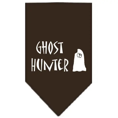 Ghost Hunter Screen Print Bandana Cocoa Large Default Title
