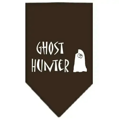 Ghost-Hunter-Screen-Print-Bandana-Cocoa-Small-GreatEagleInc-319205767