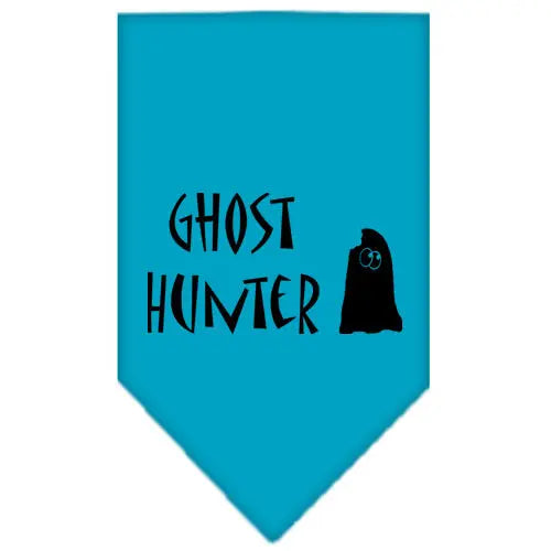 Ghost Hunter Screen Print Bandana Turquoise Large Default Title