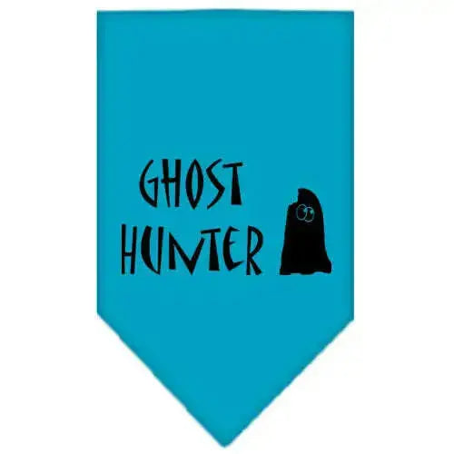 Ghost-Hunter-Screen-Print-Bandana-Turquoise-Small-GreatEagleInc-319204861