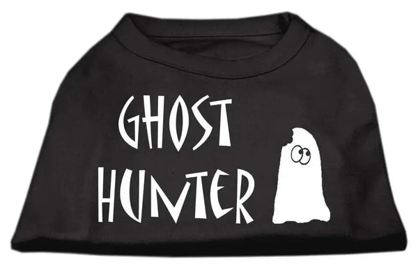 Ghost-Hunter-Screen-Print-Shirt-Black-With-White-Lettering-Xl-GreatEagleInc-333847068
