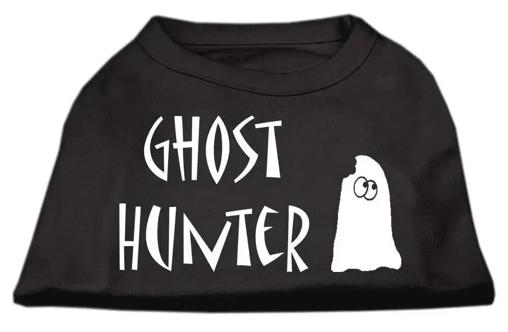Ghost-Hunter-Screen-Print-Shirt-Black-With-White-Lettering-Xxxl-GreatEagleInc-318832635