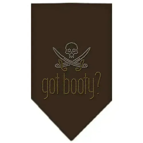 Got-Booty-Rhinestone-Bandana-Cocoa-Large-GreatEagleInc-319034078
