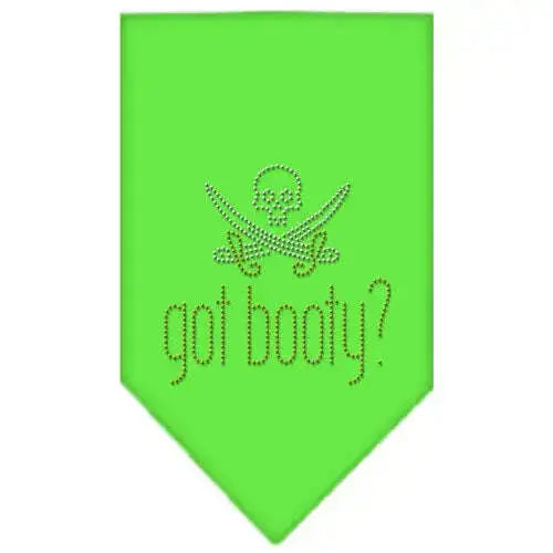 Got-Booty-Rhinestone-Bandana-Lime-Green-Small-GreatEagleInc-319032538