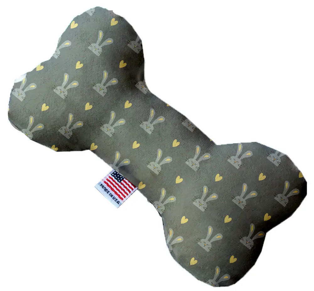 Gray Bunnies 6 Inch Bone Dog Toy Default Title