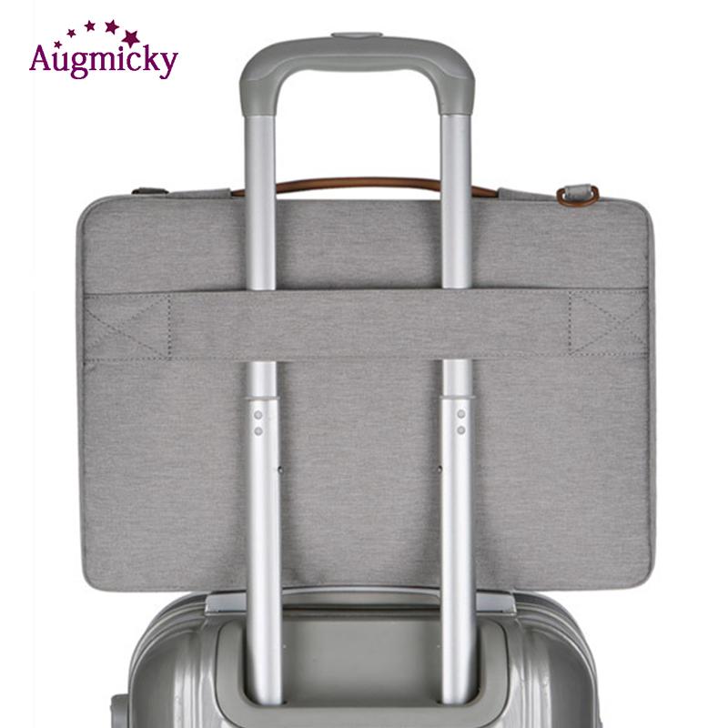 2019 Business Portable Laptop Bag Waterproof Notebook Bag for Macbook Air Pro13.3 15.6Inch Simple Shoulder Handbag Briefcase Men GreatEagleInc