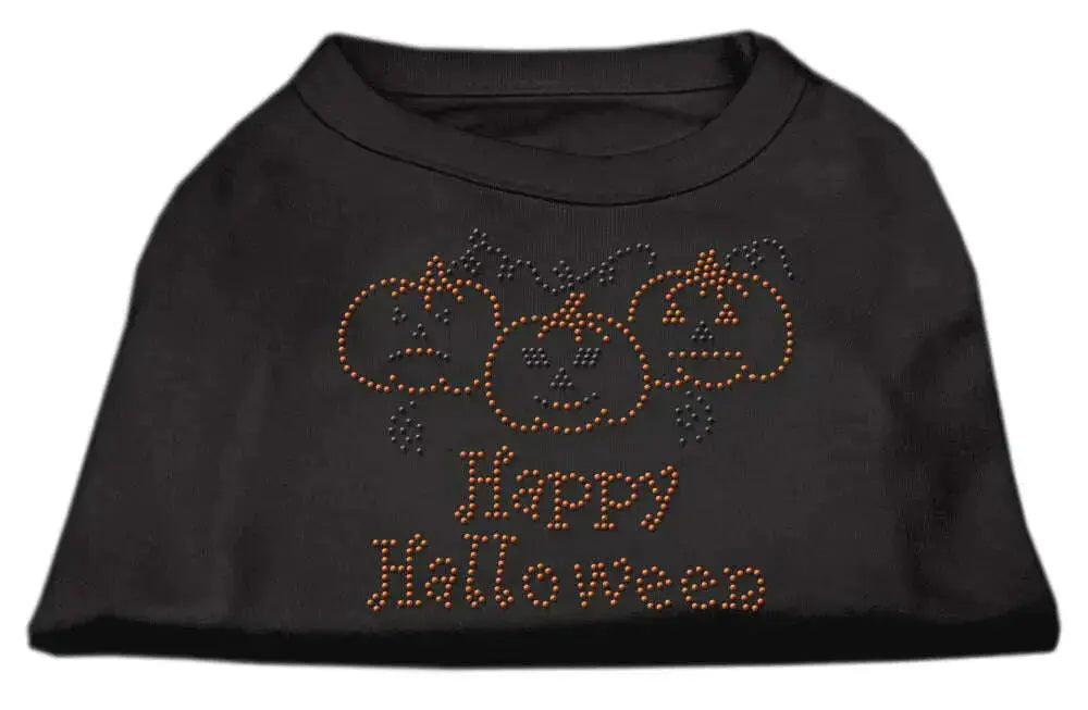 Happy-Halloween-Rhinestone-Shirts-Black-L-GreatEagleInc-318526817