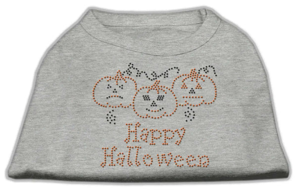 Happy-Halloween-Rhinestone-Shirts-Grey-S-GreatEagleInc-318797418