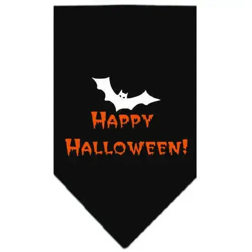 Happy-Halloween-Screen-Print-Bandana-Black-Large-GreatEagleInc-319200070