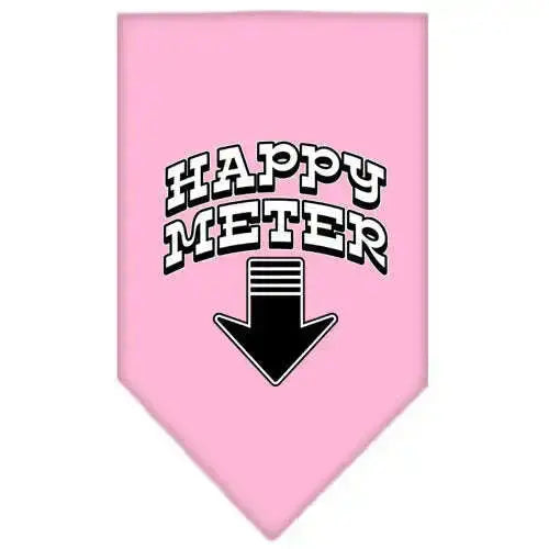 Happy-Meter-Screen-Print-Bandana-Light-Pink-Large-GreatEagleInc-319815416